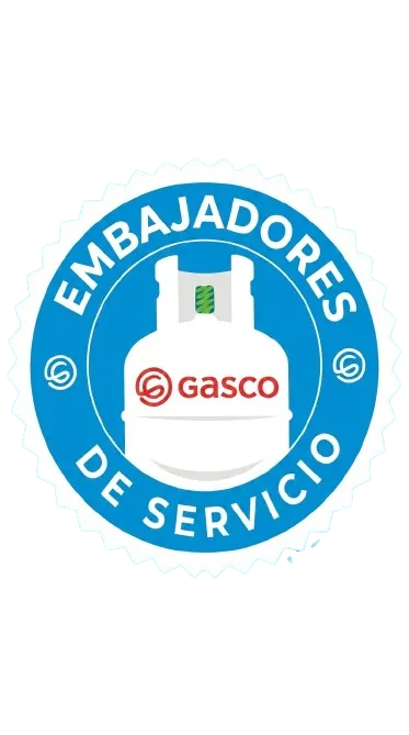 Sello Embajadores de servicio Gasco